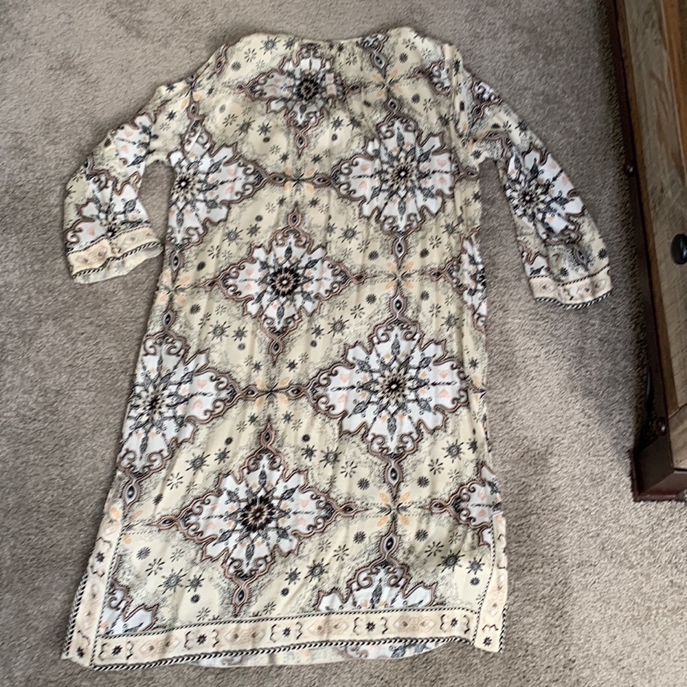 Odd Molly  100% viscose tunic dress. Sz small. Worn 2x. Works dressy or casual. - Picture 6 of 6